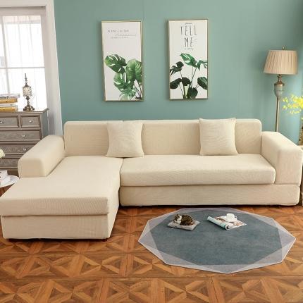 91家纺网 家纺一手货源 找家纺 （总）共鸣 2020新款玉米绒系列组合沙发套