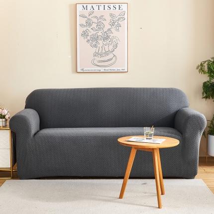 91家纺网 家纺一手货源 找家纺 （总）共鸣 2022新款摇粒绒提花交织纹系列沙发套