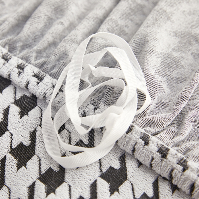 91家纺网 家纺一手货源 找家纺 （总）共鸣 2022新款千鸟格提花系列沙发套