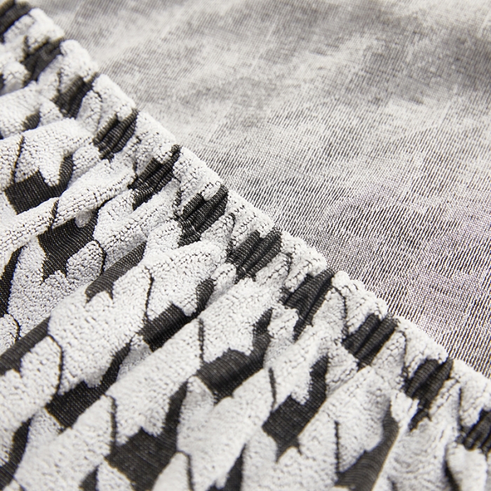 91家纺网 家纺一手货源 找家纺 （总）共鸣 2022新款千鸟格提花系列沙发套