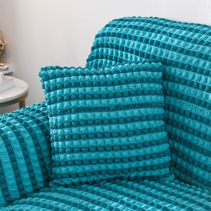 91家纺网 家纺一手货源 找家纺 （总）共鸣 2022新款泡泡纱系列裙摆款组合沙发套