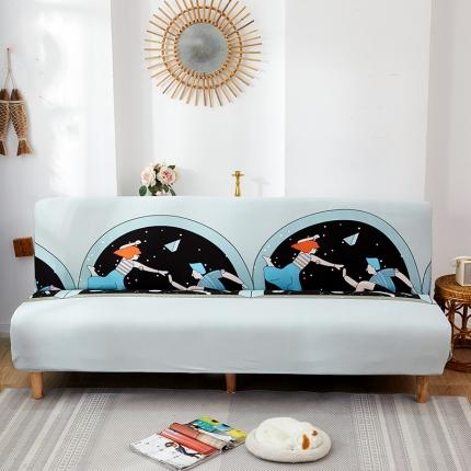 91家纺网 家纺一手货源 找家纺 （总）共鸣 2022新款牛奶丝印花系列沙发床套