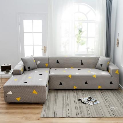 91家纺网 家纺一手货源 找家纺 （总）共鸣 2022新款牛奶丝印花系列组合沙发套