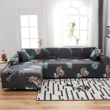 91家纺网 家纺一手货源 找家纺 （总）共鸣 2022新款牛奶丝印花系列组合沙发套