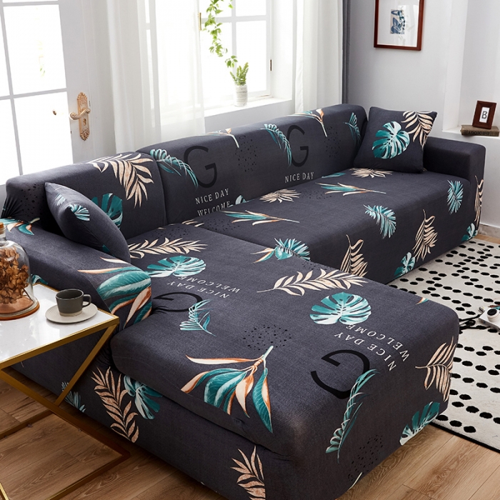 91家纺网 家纺一手货源 找家纺 （总）共鸣 2022新款牛奶丝印花系列组合沙发套