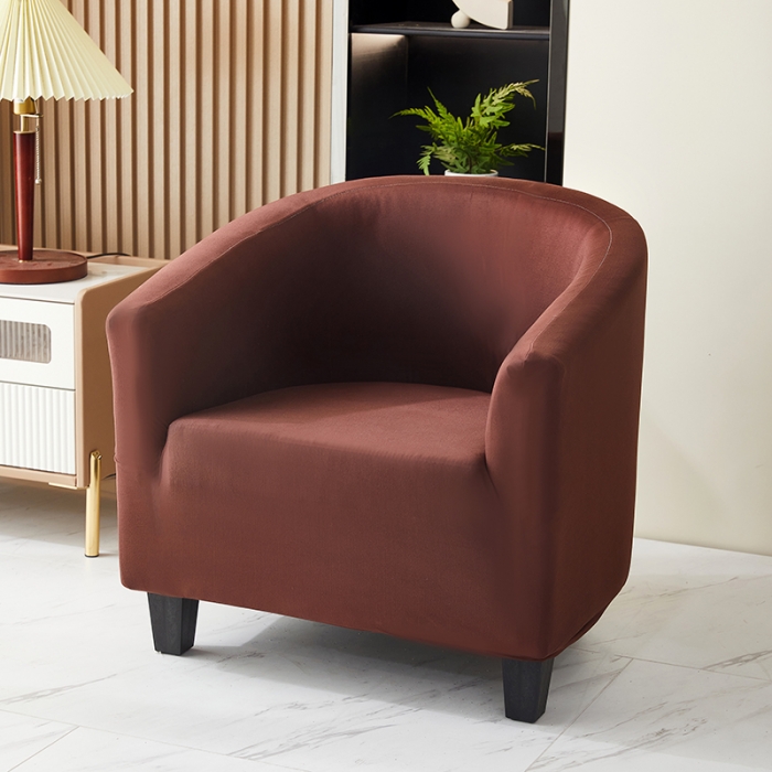 91家纺网 家纺一手货源 找家纺 （总）共鸣 2022新款牛奶丝素色系列半圆沙发套