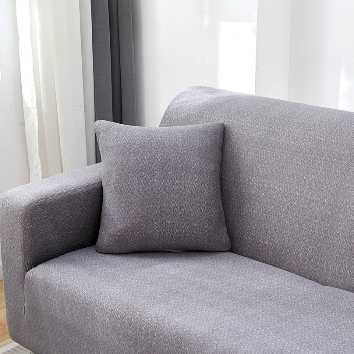 91家纺网 家纺一手货源 找家纺 （总）共鸣 2022新款牛奶丝纯色肌理系列双人沙发套