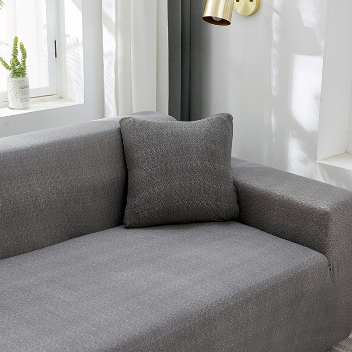 91家纺网 家纺一手货源 找家纺 （总）共鸣 2022新款牛奶丝纯色肌理系列组合沙发套