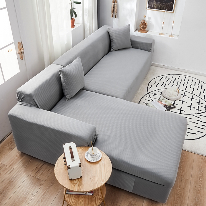 91家纺网 家纺一手货源 找家纺 （总）共鸣 2022新款莫代尔提花系列组合沙发套