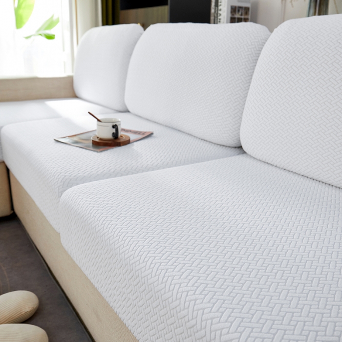 91家纺网 家纺一手货源 找家纺 （总）共鸣 2022新款摇粒绒提花交织纹系列沙发坐垫套