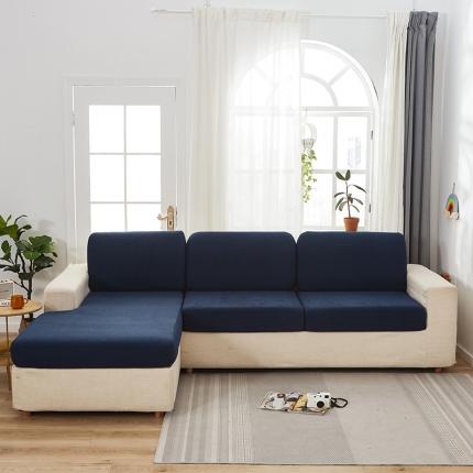 91家纺网 家纺一手货源 找家纺 （总）共鸣 2022新款加厚玉米绒系列贵妃沙发坐垫套