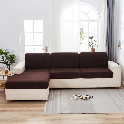 91家纺网 家纺一手货源 找家纺 （总）共鸣 2022新款加厚玉米绒系列贵妃沙发坐垫套