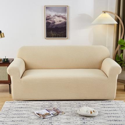 91家纺网 家纺一手货源 找家纺 （总）共鸣 2022新款华夫格防水系列双人沙发套