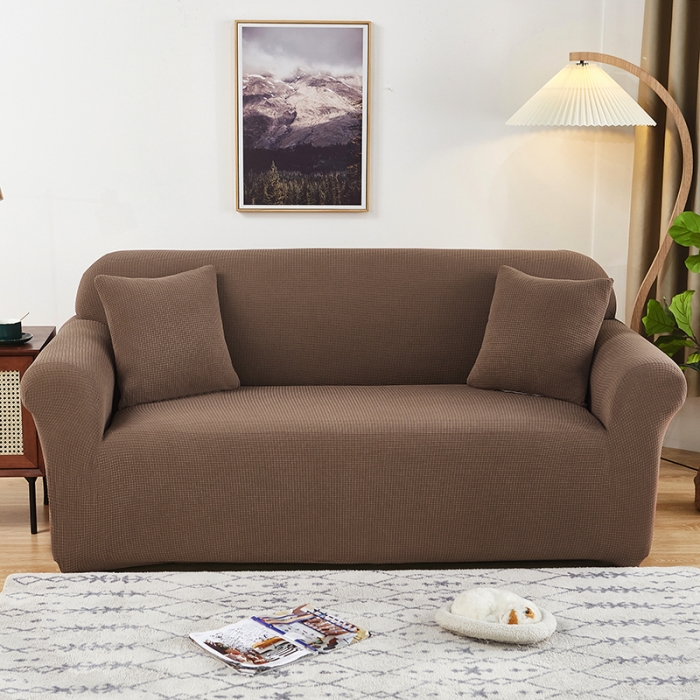 91家纺网 家纺一手货源 找家纺 （总）共鸣 2022新款华夫格防水系列双人沙发套