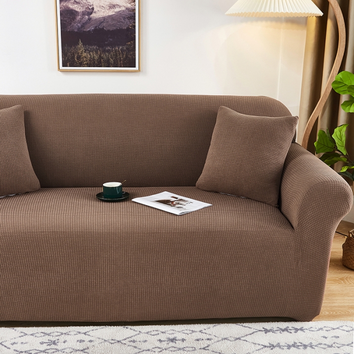 91家纺网 家纺一手货源 找家纺 （总）共鸣 2022新款华夫格防水系列双人沙发套