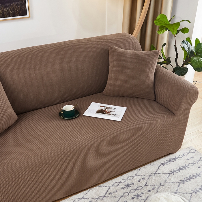 91家纺网 家纺一手货源 找家纺 （总）共鸣 2022新款华夫格防水系列双人沙发套