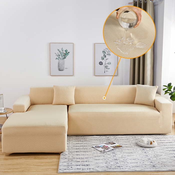 91家纺网 家纺一手货源 找家纺 （总）共鸣 2022新款华夫格防水系列组合沙发套