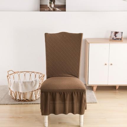 91家纺网 家纺一手货源 找家纺 （总）共鸣 2022新款金针提花系列椅套-裙摆款