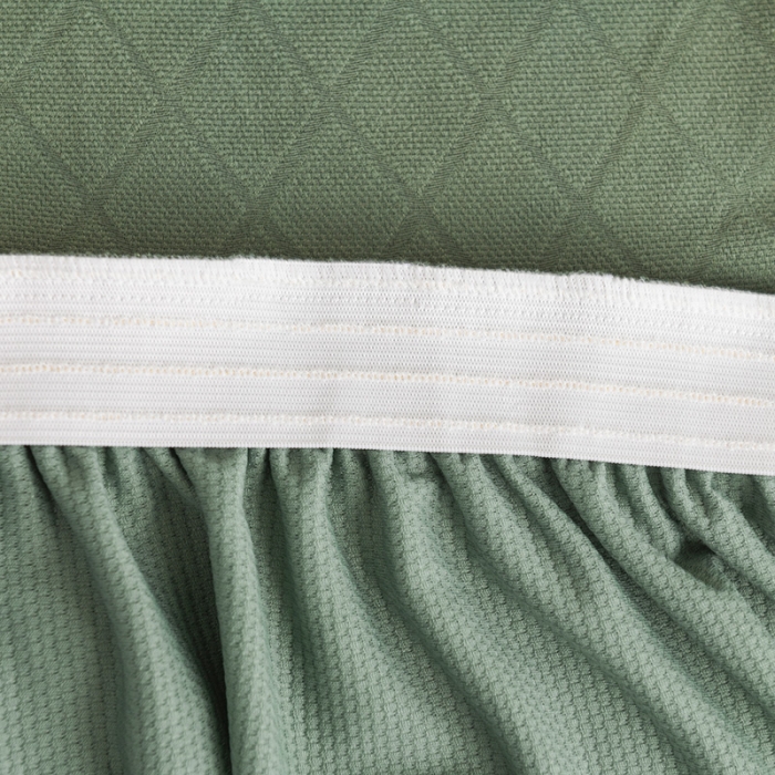 91家纺网 家纺一手货源 找家纺 （总）共鸣 2022新款金针提花系列椅套-裙摆款