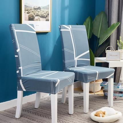 91家纺网 家纺一手货源 找家纺 （总）共鸣 2022新款牛奶丝印花系列椅套