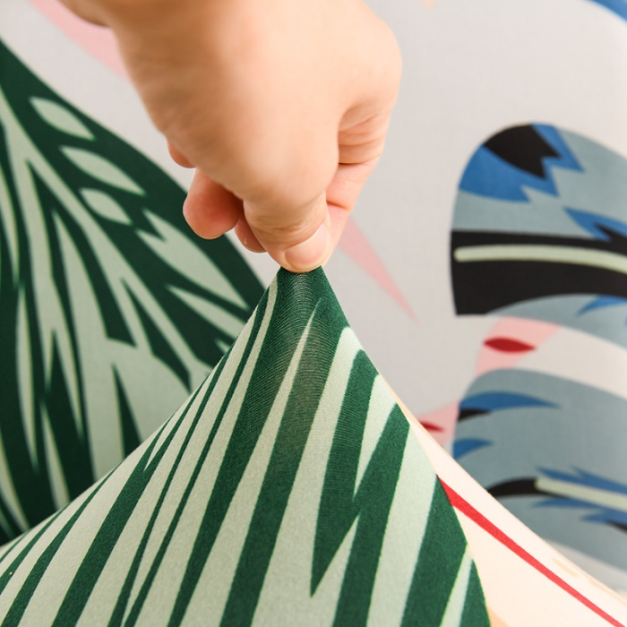 91家纺网 家纺一手货源 找家纺 （总）共鸣 2022新款牛奶丝印花系列椅套