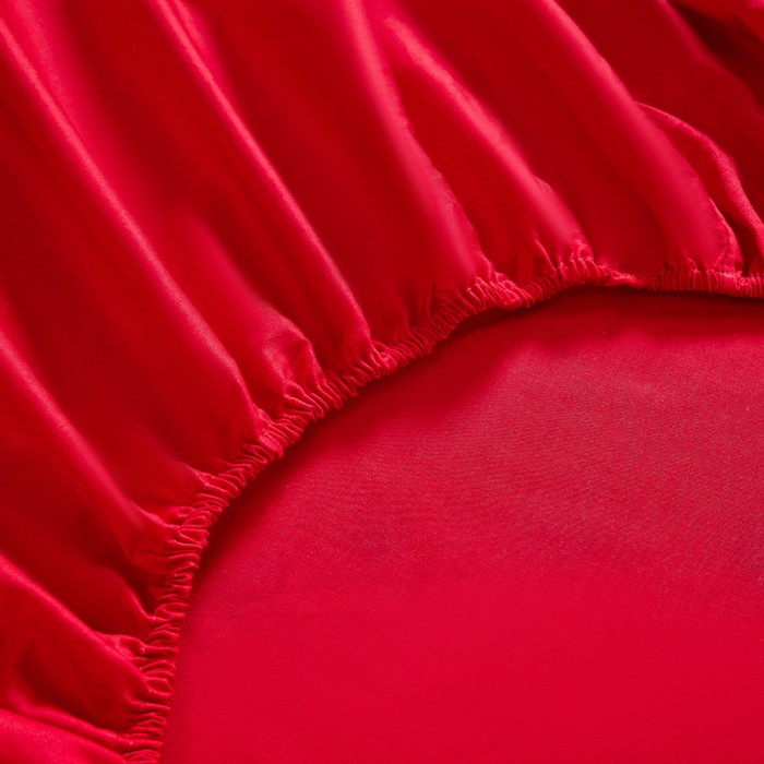 91家纺网 家纺一手货源 找家纺 （总）2025新款新疆长绒棉刺绣婚庆床笠三件套