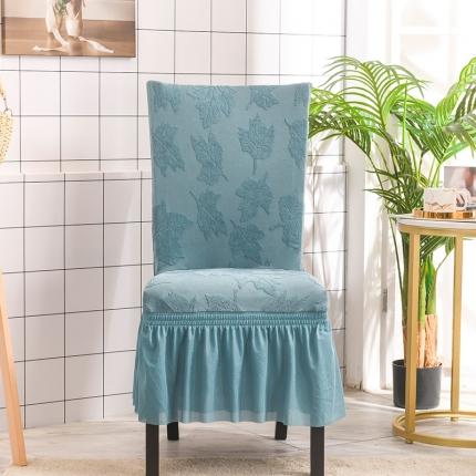 91家纺网 家纺一手货源 找家纺 （总）共鸣 2022新款臻品提花系列椅套-裙摆款