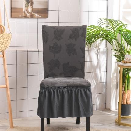 91家纺网 家纺一手货源 找家纺 （总）共鸣 2022新款臻品提花系列椅套-裙摆款