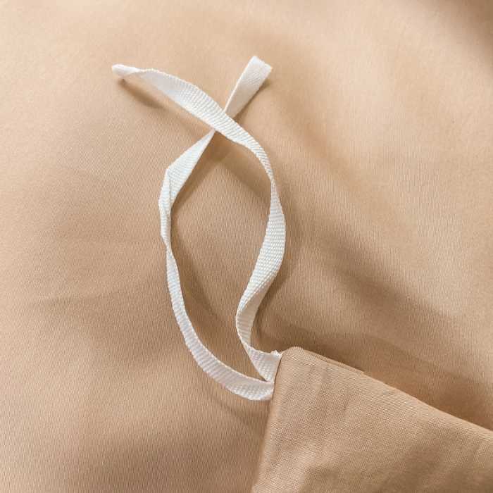 91家纺网 家纺一手货源 找家纺 品乐 2023新款100支长绒棉被套 宝莉咖