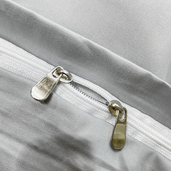 91家纺网 家纺一手货源 找家纺 品乐 2023新款100支长绒棉被套 魅力灰