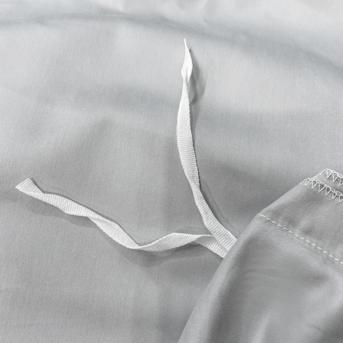 91家纺网 家纺一手货源 找家纺 品乐 2023新款100支长绒棉被套 魅力灰