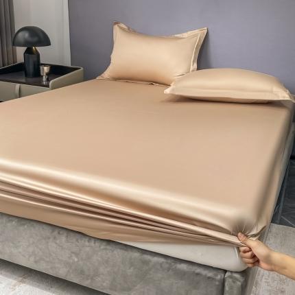 91家纺网 家纺一手货源 找家纺 （总）品乐2025全棉100支长绒棉全棉床笠 笠高35cm