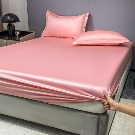 91家纺网 家纺一手货源 找家纺 品乐 2023新款100支长绒棉床笠 胭脂粉