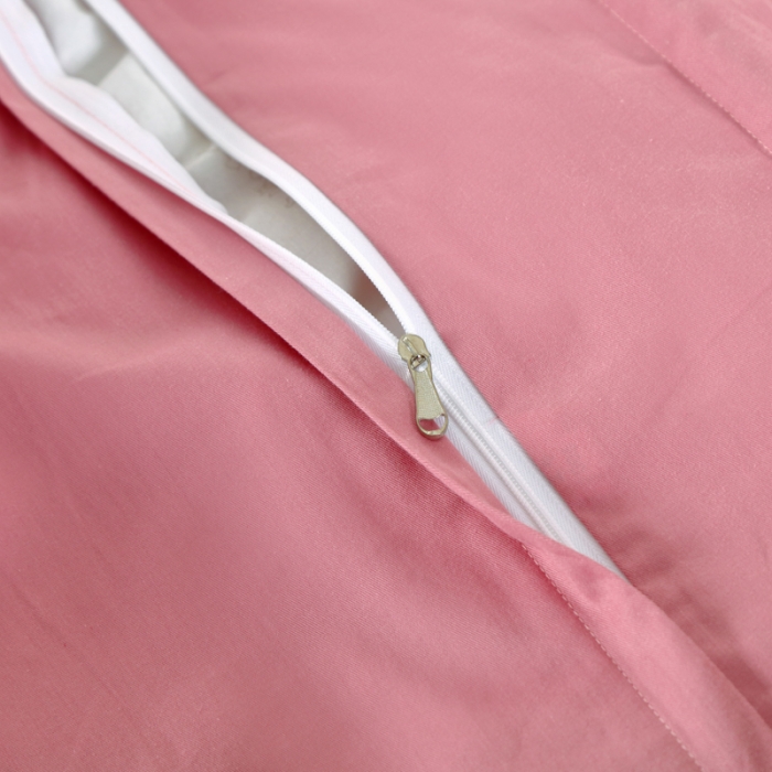 91家纺网 家纺一手货源 找家纺 OL家纺 新款色织欧式丝加棉大提花床裙夹棉四面围布四件套 华贵倾城-豆沙粉