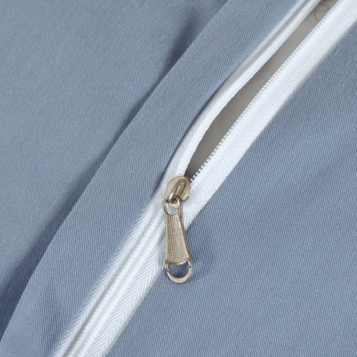 91家纺网 家纺一手货源 找家纺 OL家纺 新款色织欧式丝加棉大提花床裙夹棉四面围布四件套 卡洛琳-兰灰