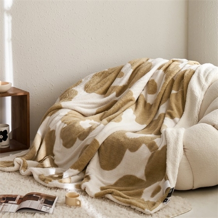 91家纺网 家纺一手货源 找家纺 2022新升级加厚锦芙双层提花毯（风格二）