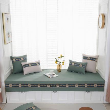 91家纺网 家纺一手货源 找家纺 （总）共鸣 2022新款玉米粒绒飘窗垫