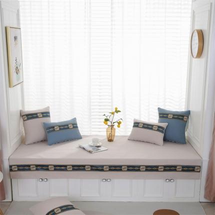 91家纺网 家纺一手货源 找家纺 （总）共鸣 2022新款玉米粒绒飘窗垫