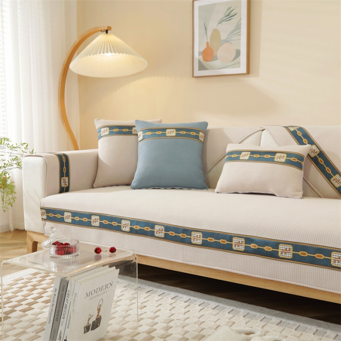 91家纺网 家纺一手货源 找家纺 （总）共鸣 2022新款玉米粒绒沙发垫