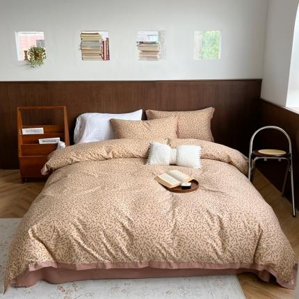 91家纺网 家纺一手货源 找家纺 （总）柚子 2022新款全棉水洗棉四件套