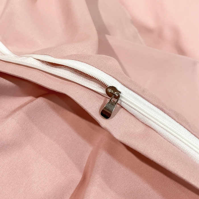 91家纺网 家纺一手货源 找家纺 遇见家居生活馆 2023新款水洗贡缎提花四件套 柏林-星粉