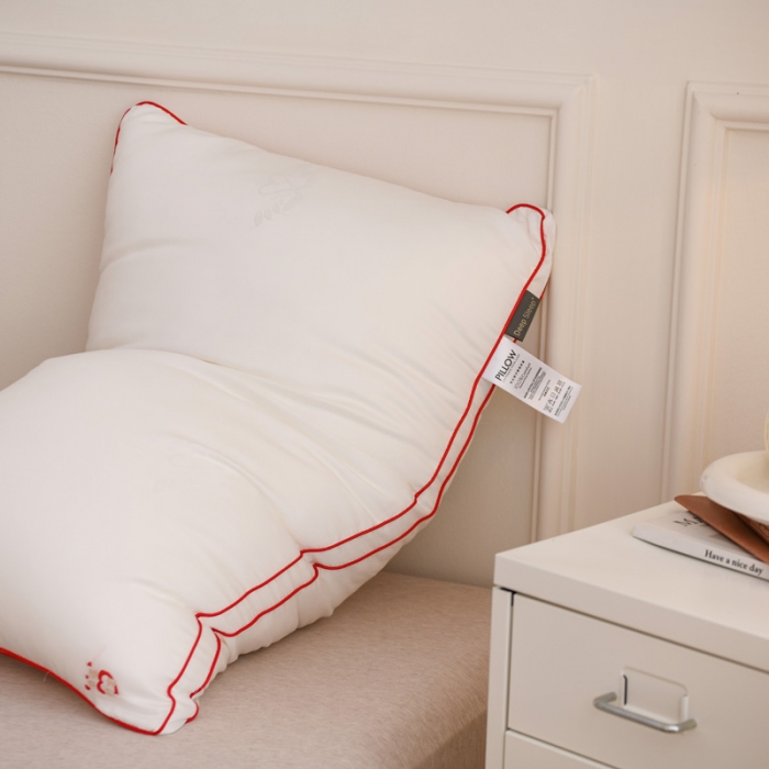 91家纺网 家纺一手货源 找家纺 （总）伟邦 2023新款心心相印婚庆羽丝绒枕