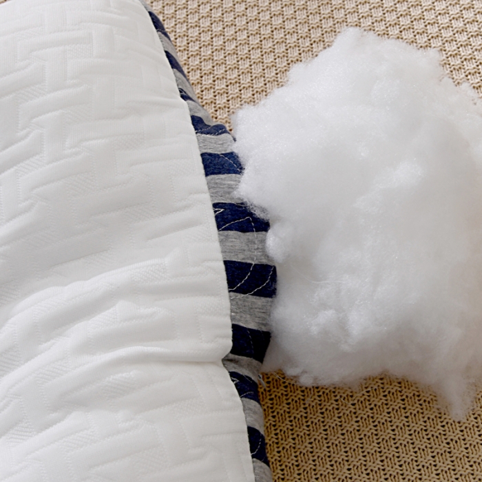 91家纺网 家纺一手货源 找家纺 轻奢SPA按摩枕芯 针织棉柔软透气健康枕头 护颈可水洗