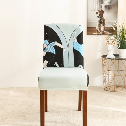 91家纺网 家纺一手货源 找家纺 （总）共鸣 2022新款牛奶丝印花系列椅套