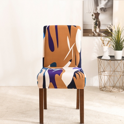 91家纺网 家纺一手货源 找家纺 （总）共鸣 2022新款牛奶丝印花系列椅套