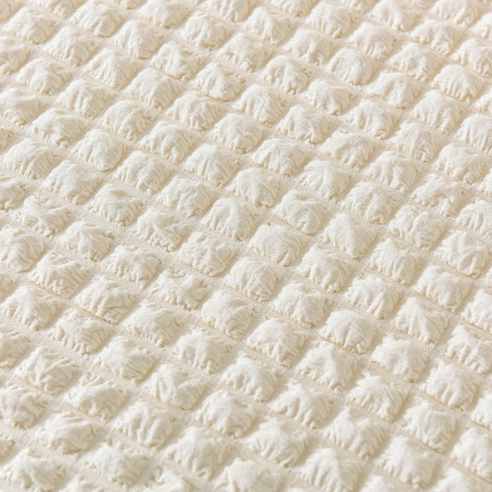 91家纺网 家纺一手货源 找家纺 （总）共鸣 2022新款泡泡纱系列裙摆款双人沙发套