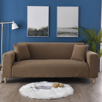 91家纺网 家纺一手货源 找家纺 （总）共鸣 2022新款玉米绒系列双人沙发套