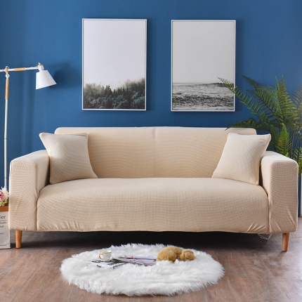 91家纺网 家纺一手货源 找家纺 （总）共鸣 2022新款玉米绒系列双人沙发套