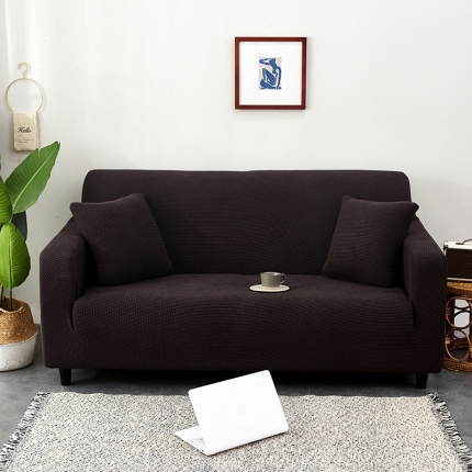 91家纺网 家纺一手货源 找家纺 （总）共鸣 2022新款玉米绒系列双人沙发套