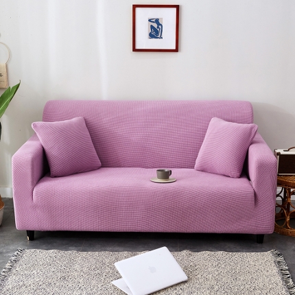 91家纺网 家纺一手货源 找家纺 （总）共鸣 2022新款玉米绒系列双人沙发套